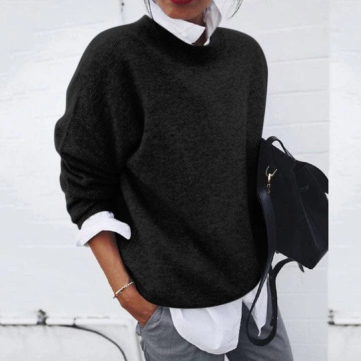 Estelle | Women’s Soft Knit Sweater with Loose Relaxed Fit