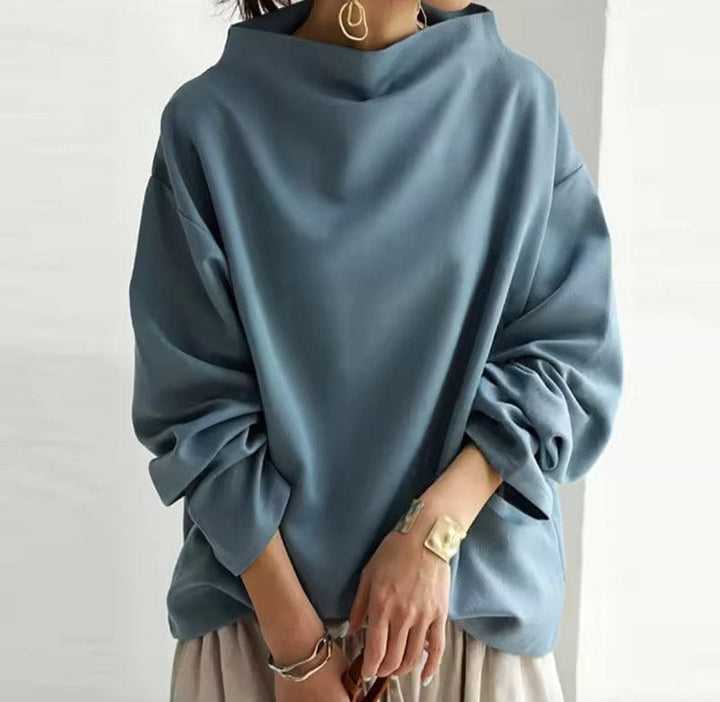 Ora | Women’s Oversized Funnel Neck Sweater