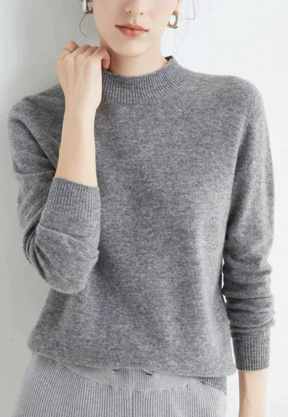 Emilia | Women’s Soft Knit Sweater with Classic Relaxed Fit