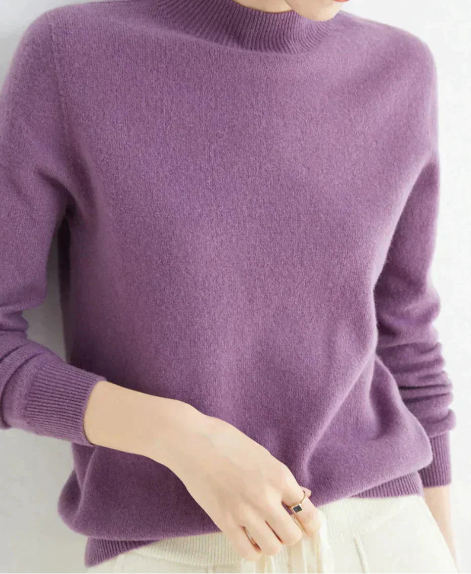 Emilia | Women’s Soft Knit Sweater with Classic Relaxed Fit