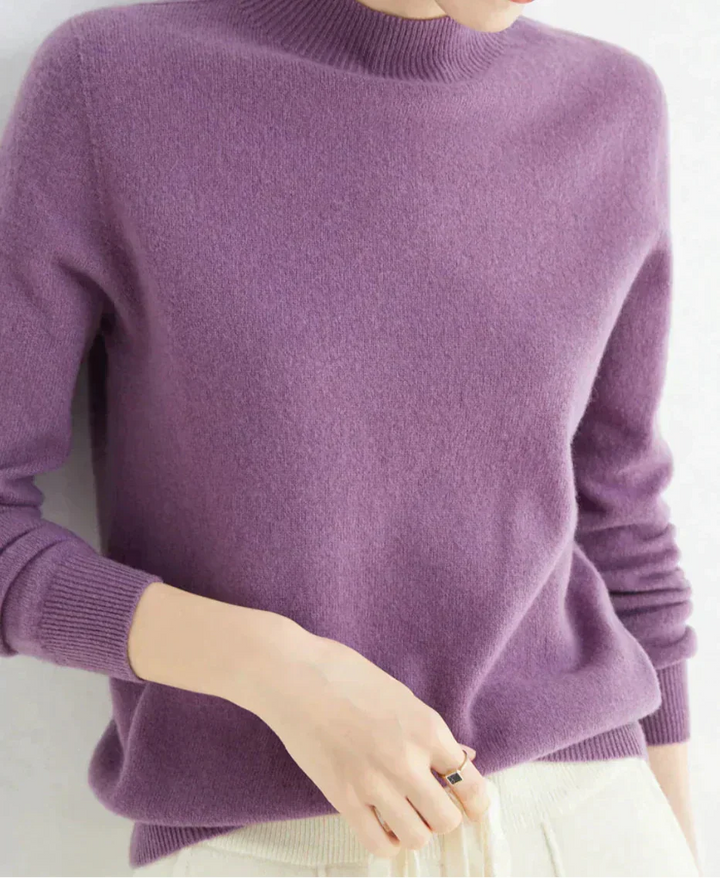 Emilia | Women’s Soft Knit Sweater with Classic Relaxed Fit