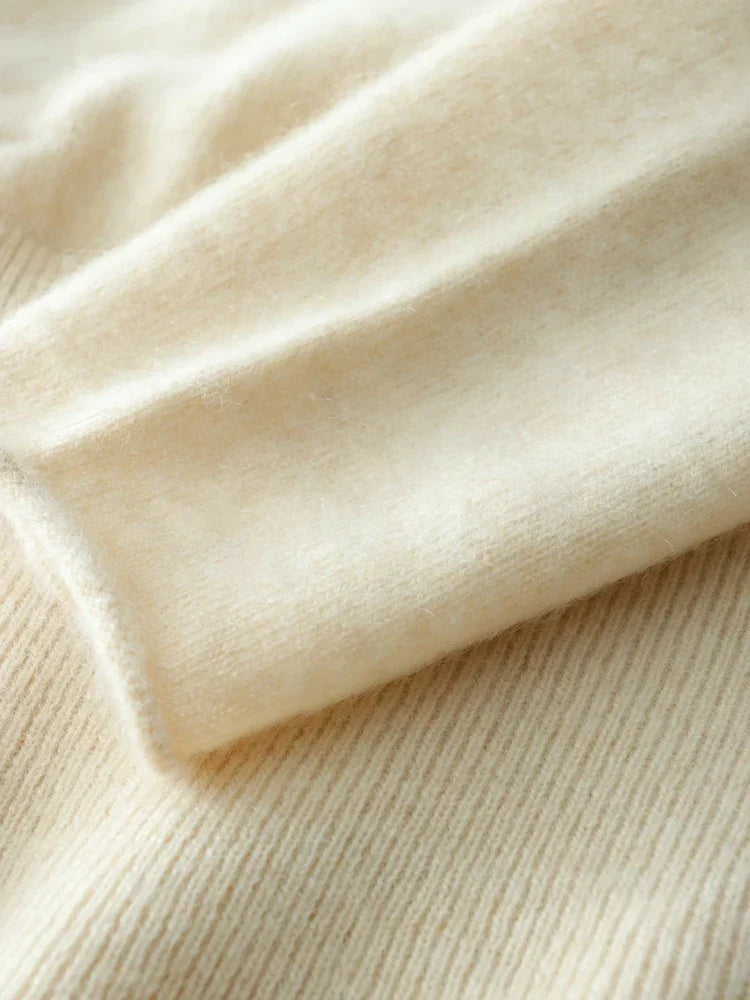 Marianne | Elegant Crossover Knit Sweater