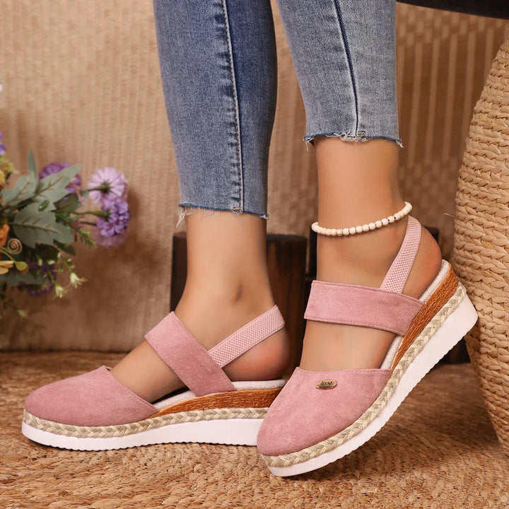 Lyra™ - Wedge Gladiator Sandals
