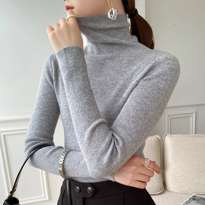 Camille Cashmere Turtleneck