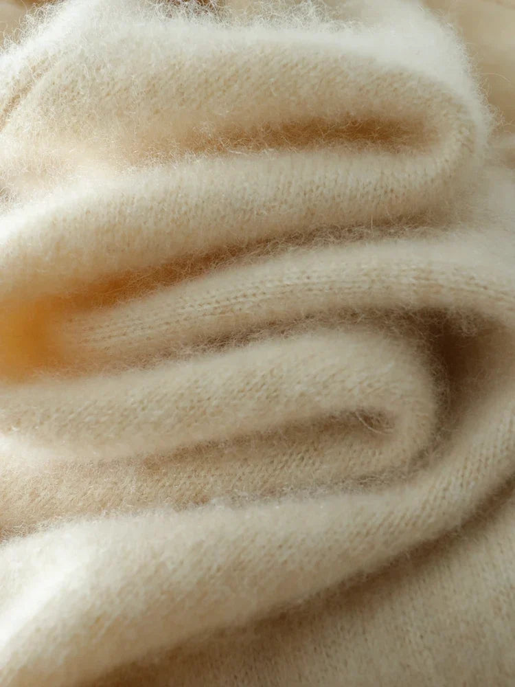 Marianne | Elegant Crossover Knit Sweater