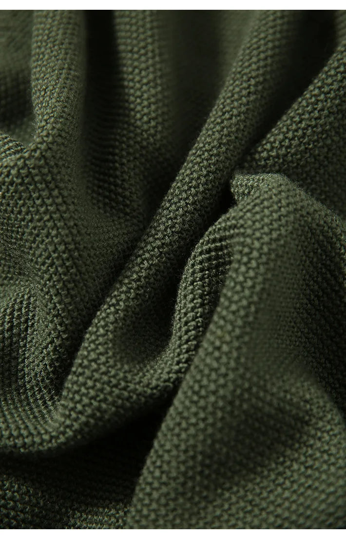 Caroline | Classic Zip-Up Knit Cardigan
