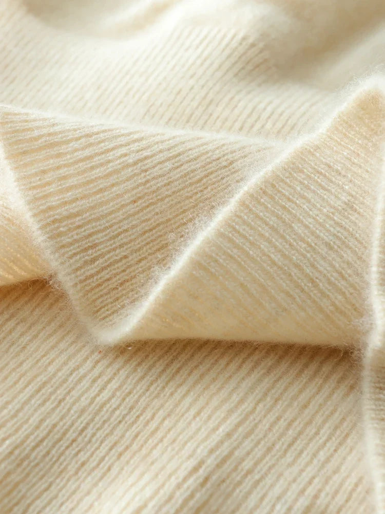 Marianne | Elegant Crossover Knit Sweater