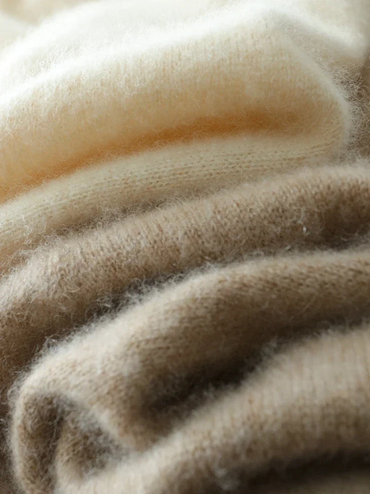 Marianne | Elegant Crossover Knit Sweater