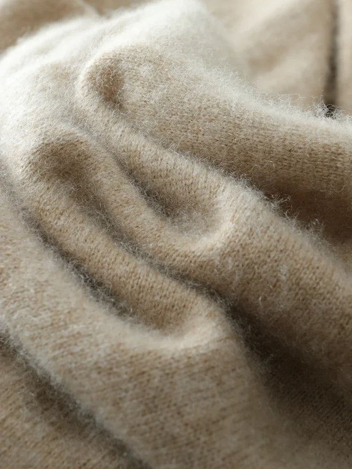 Marianne | Elegant Crossover Knit Sweater
