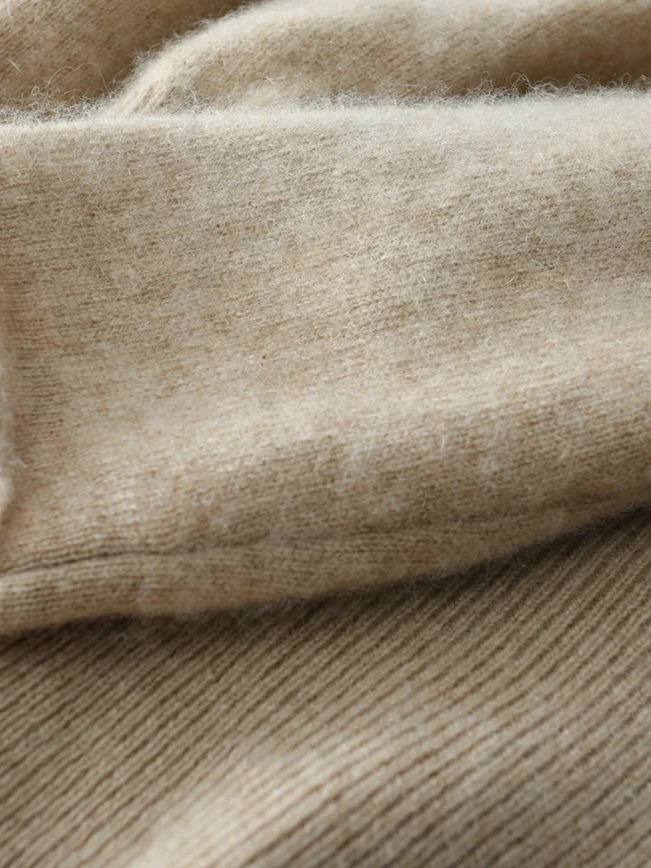 Marianne | Elegant Crossover Knit Sweater