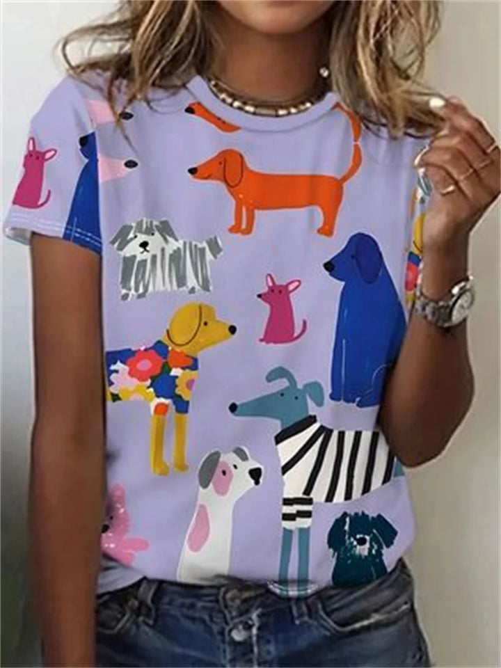 Cataleya – Animal Print Button-Down Shirt