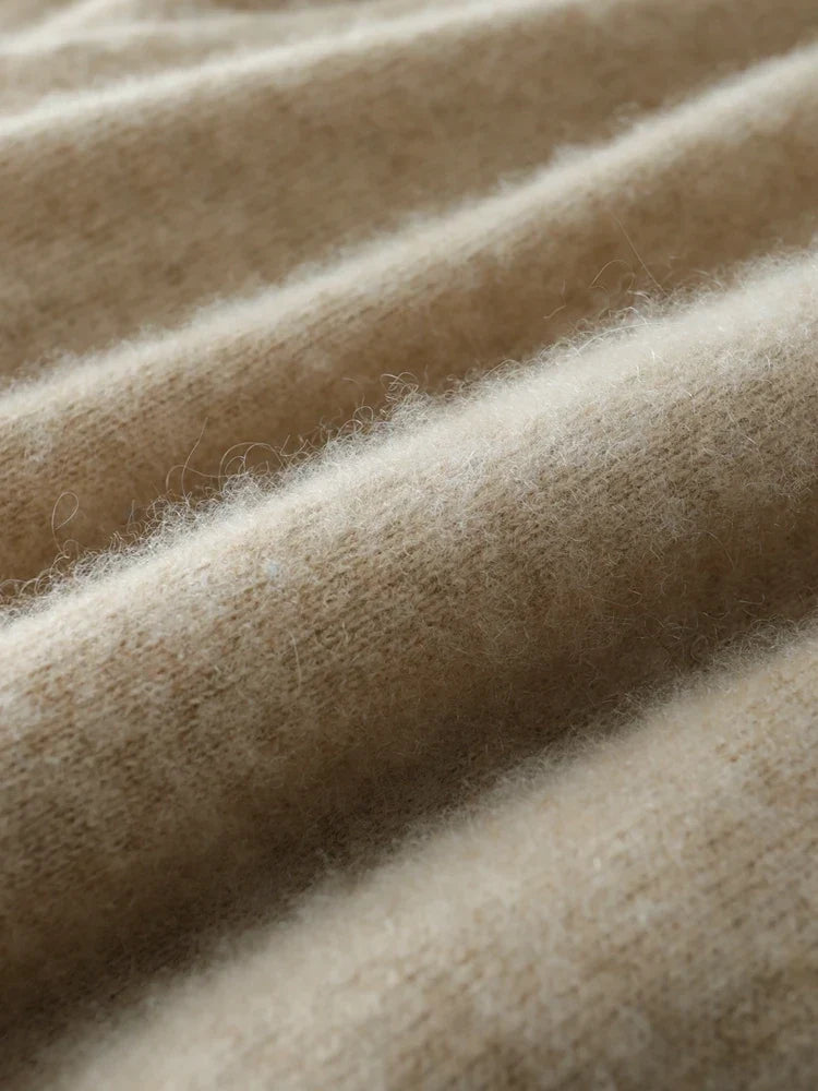 Marianne | Elegant Crossover Knit Sweater
