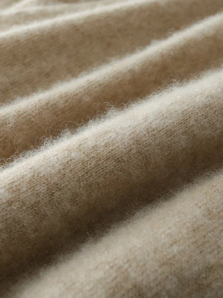 Marianne | Elegant Crossover Knit Sweater
