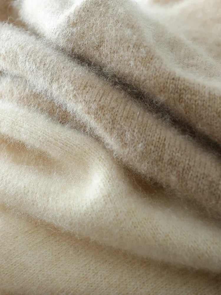 Marianne | Elegant Crossover Knit Sweater