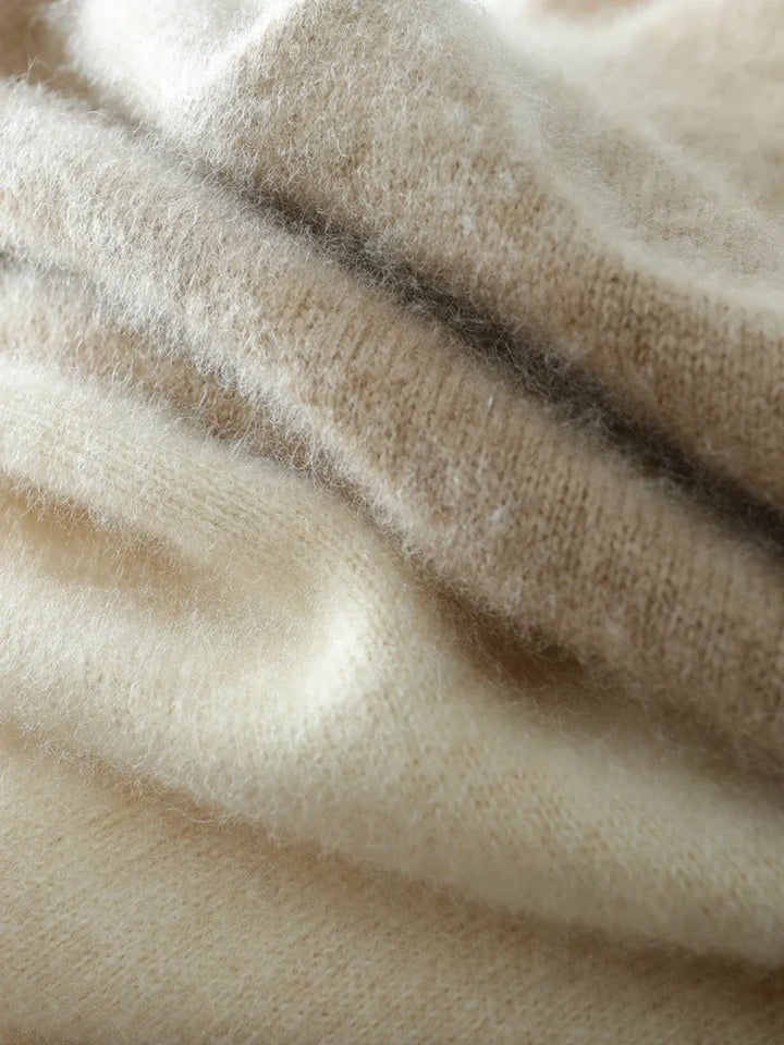 Marianne | Elegant Crossover Knit Sweater