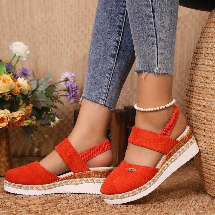 Lyra™ - Wedge Gladiator Sandals