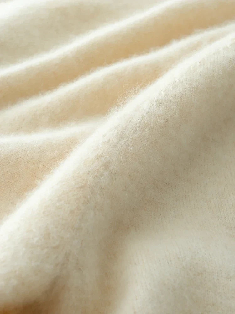 Marianne | Elegant Crossover Knit Sweater