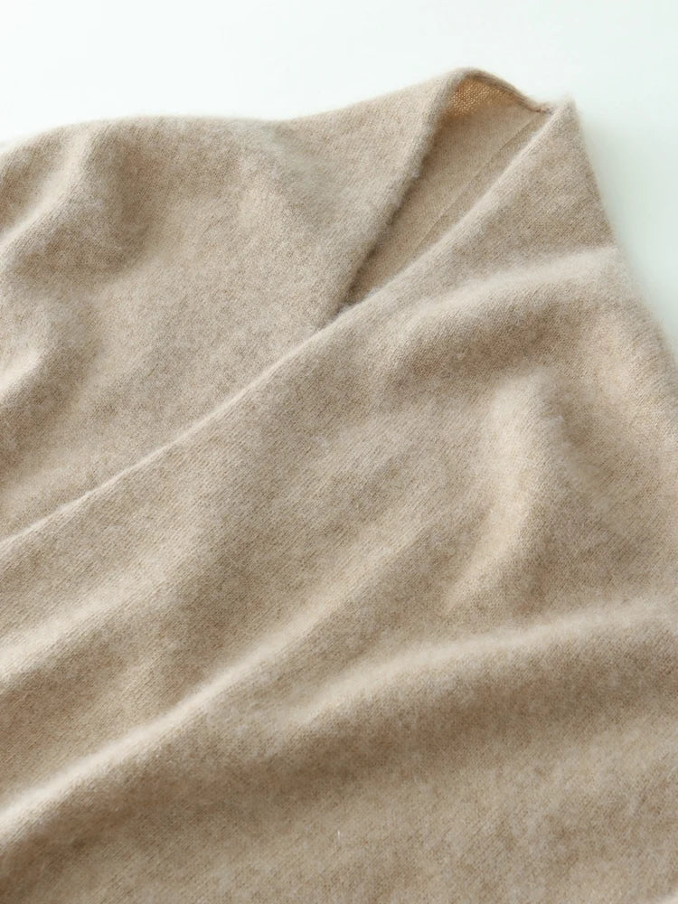 Marianne | Elegant Crossover Knit Sweater