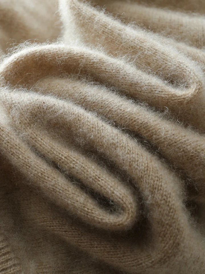 Marianne | Elegant Crossover Knit Sweater