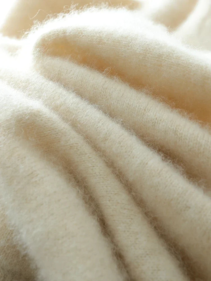 Marianne | Elegant Crossover Knit Sweater