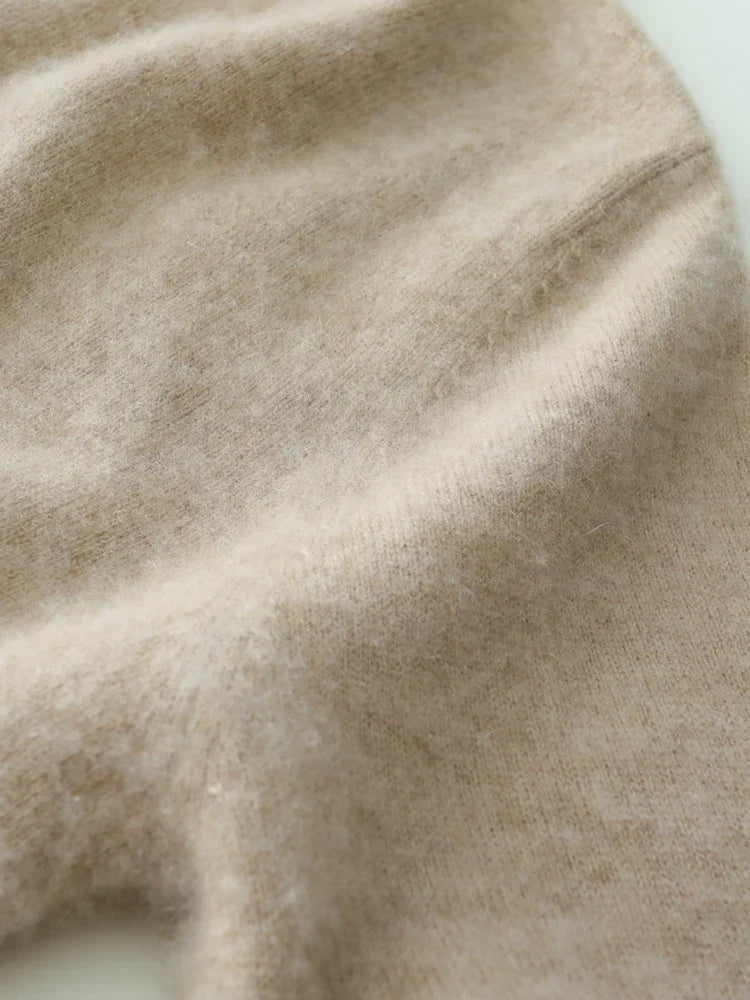 Marianne | Elegant Crossover Knit Sweater