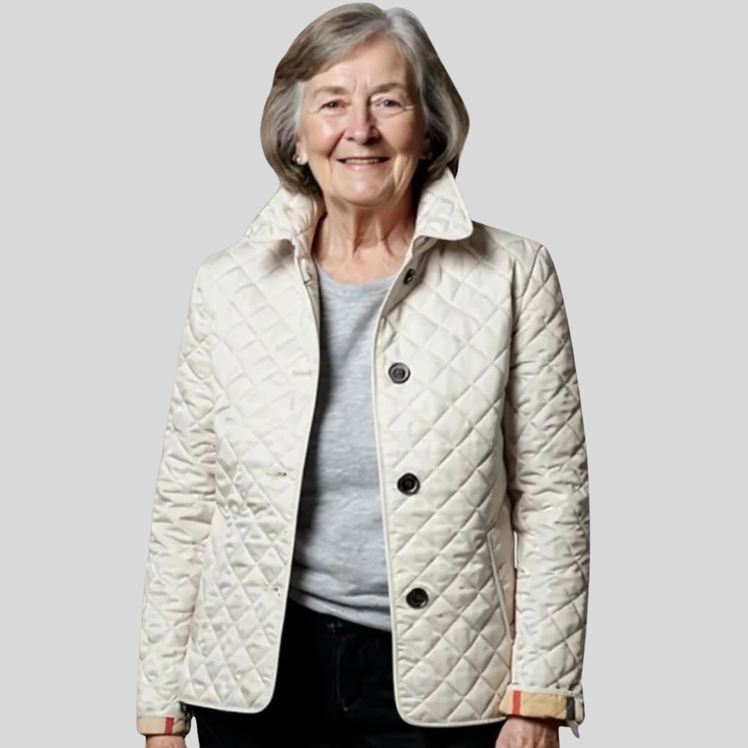Eloise | Women’s Lightweight Quilted Jacket with Lapel Collar