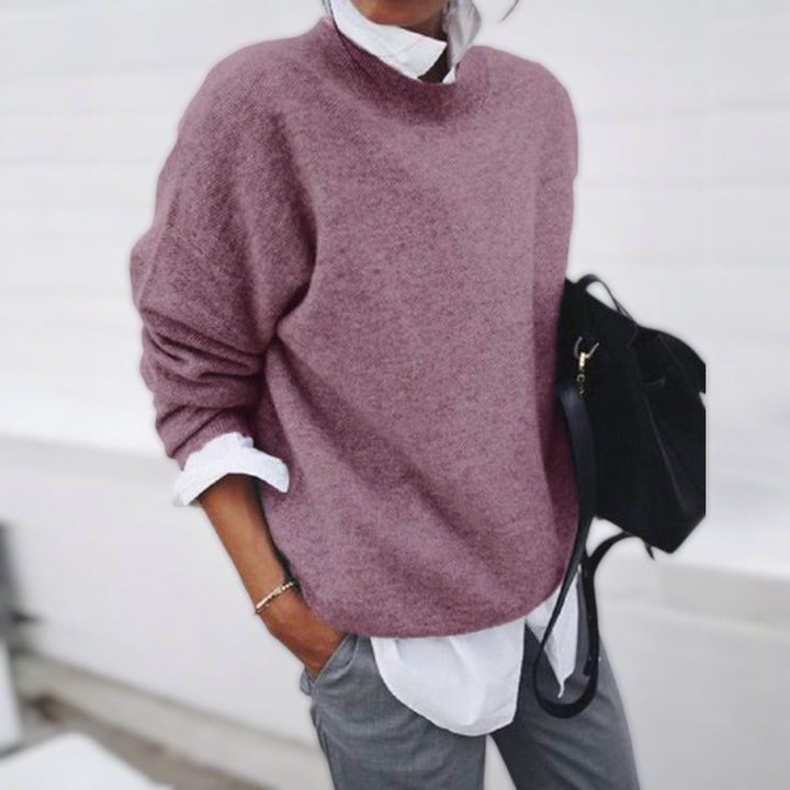 Estelle | Women’s Soft Knit Sweater with Loose Relaxed Fit
