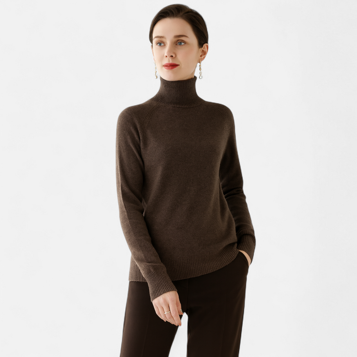 Eleanor | Women’s Classic Turtleneck Sweater for Fall &amp; Winter