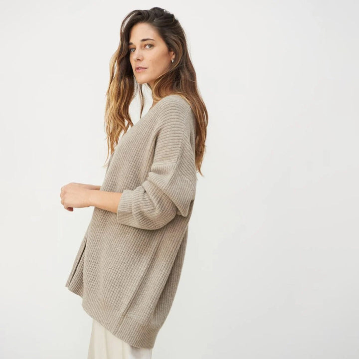 Alessia | Women’s Oversized Button-Front Cardigan
