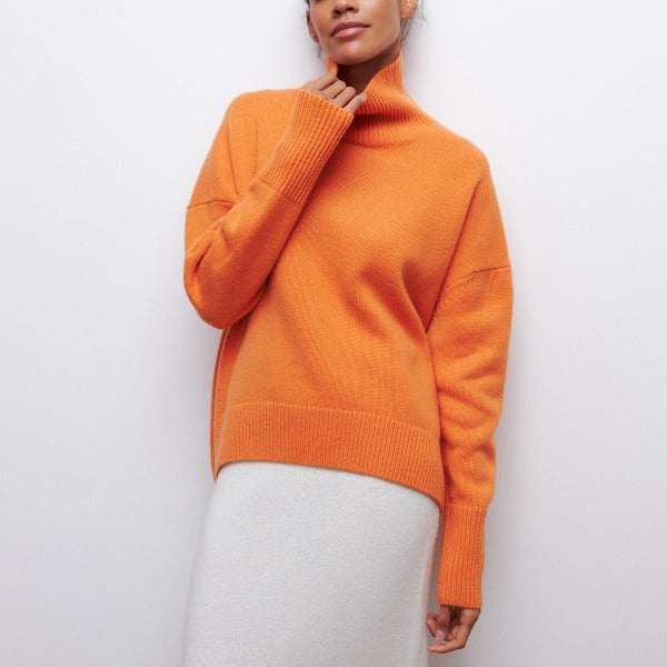 Vesper | Women’s Oversized Turtleneck Poncho Sweater