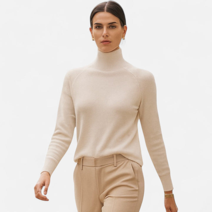 Eleanor | Women’s Classic Turtleneck Sweater for Fall &amp; Winter