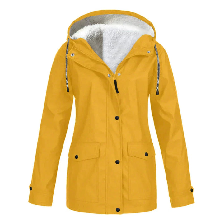 Wren | Women’s Hooded Fleece-Lined Rain Jacket