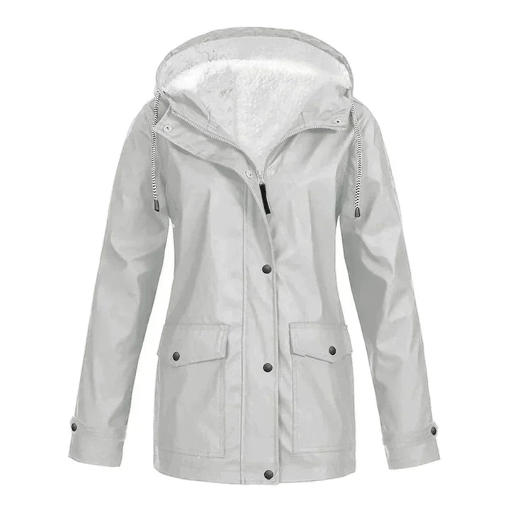 Wren | Women’s Hooded Fleece-Lined Rain Jacket