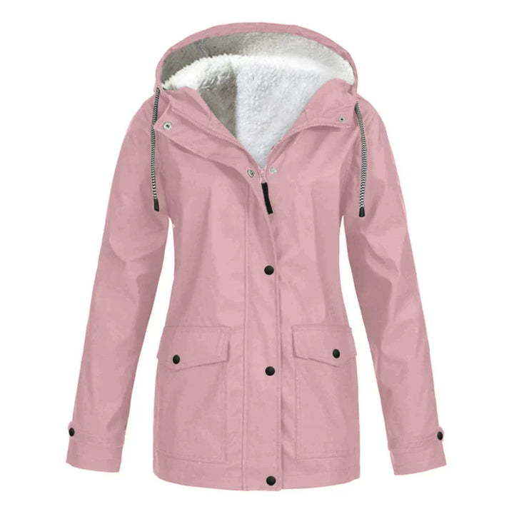 Wren | Women’s Hooded Fleece-Lined Rain Jacket