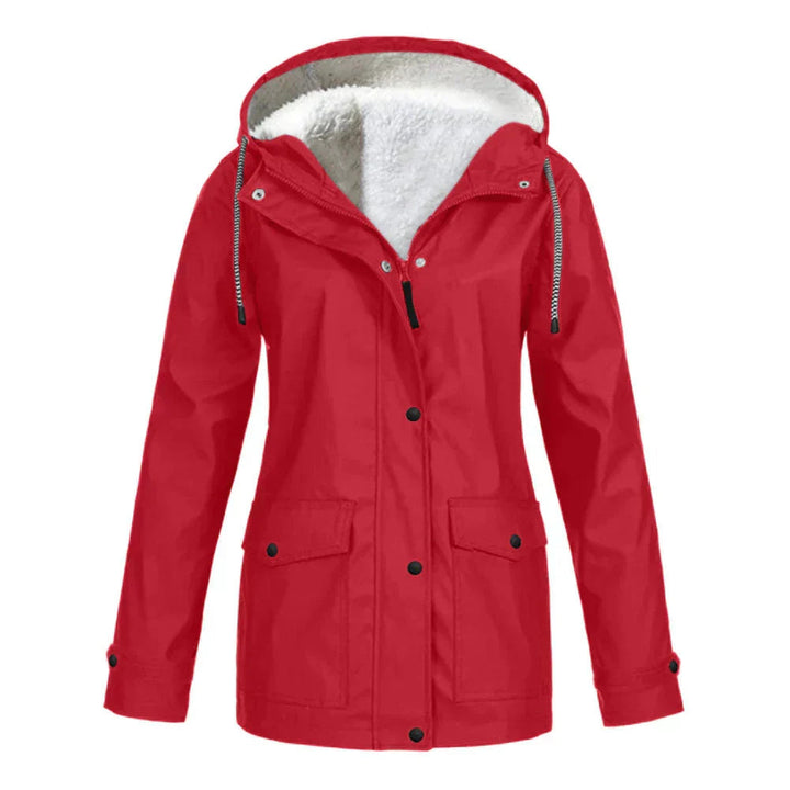 Wren | Women’s Hooded Fleece-Lined Rain Jacket