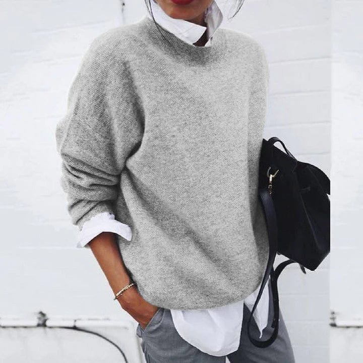 Estelle | Women’s Soft Knit Sweater with Loose Relaxed Fit