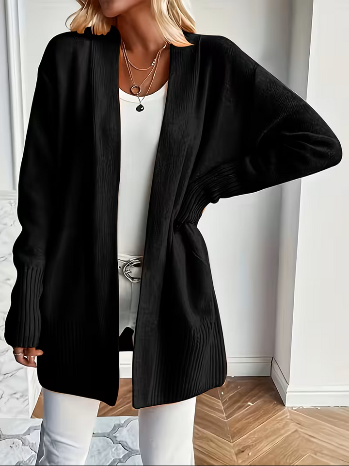 Corinne | Women’s Relaxed Open-Front Cardigan with Pockets