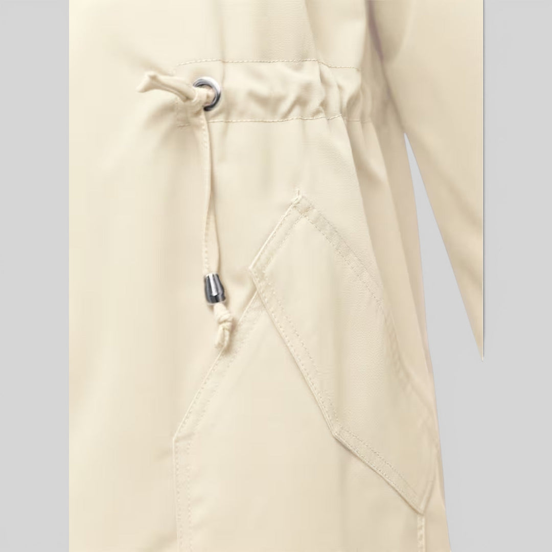 Selina | Women’s Lightweight Hooded Rain Jacket with Adjustable Waist