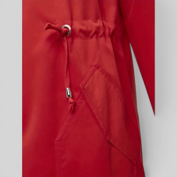 Selina | Women’s Lightweight Hooded Rain Jacket with Adjustable Waist