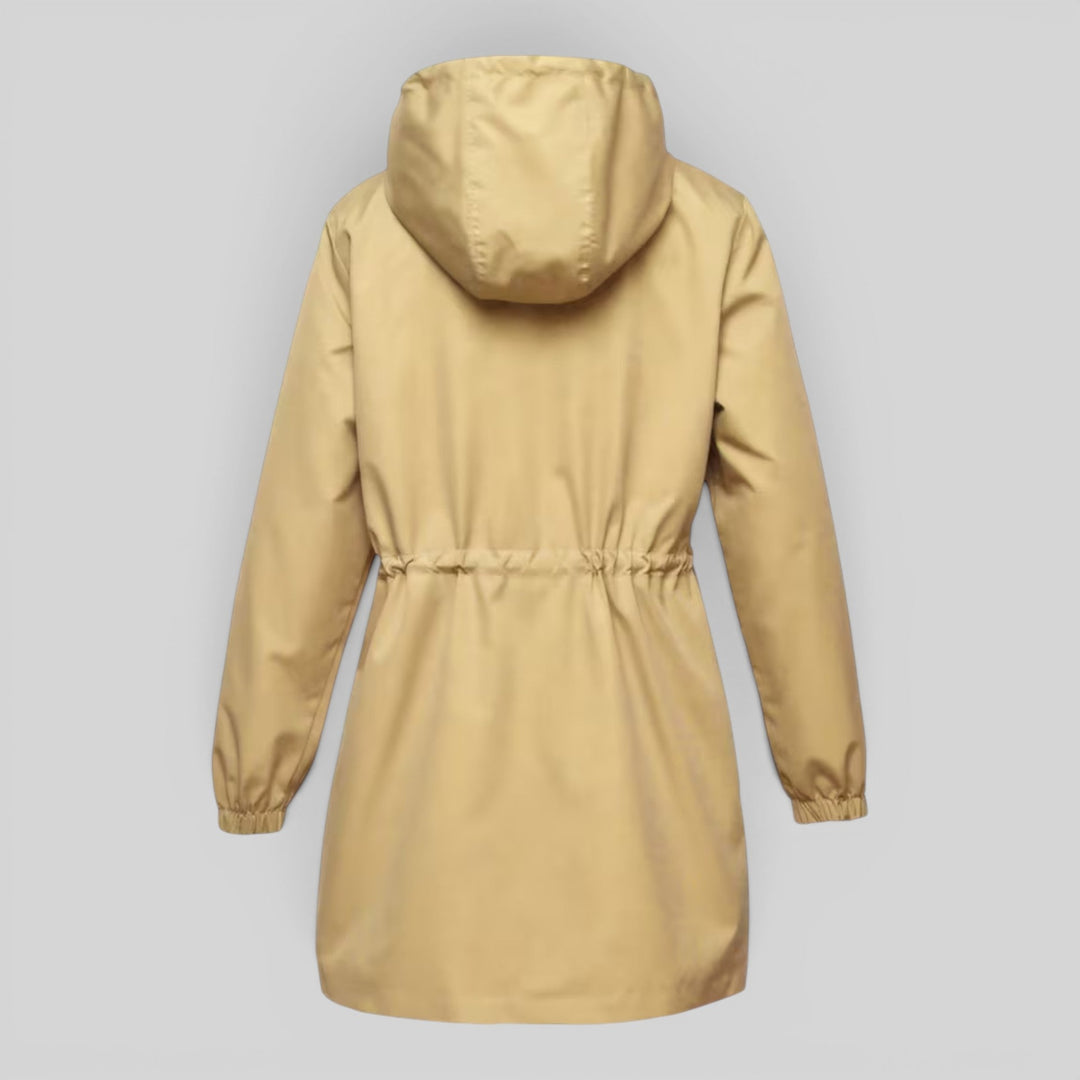 Selina | Women’s Lightweight Hooded Rain Jacket with Adjustable Waist