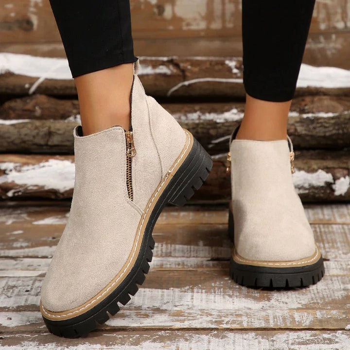 Audrey | Easy Zip Ankle Boots