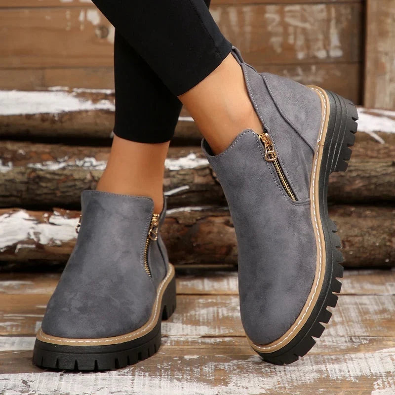 Audrey | Easy Zip Ankle Boots