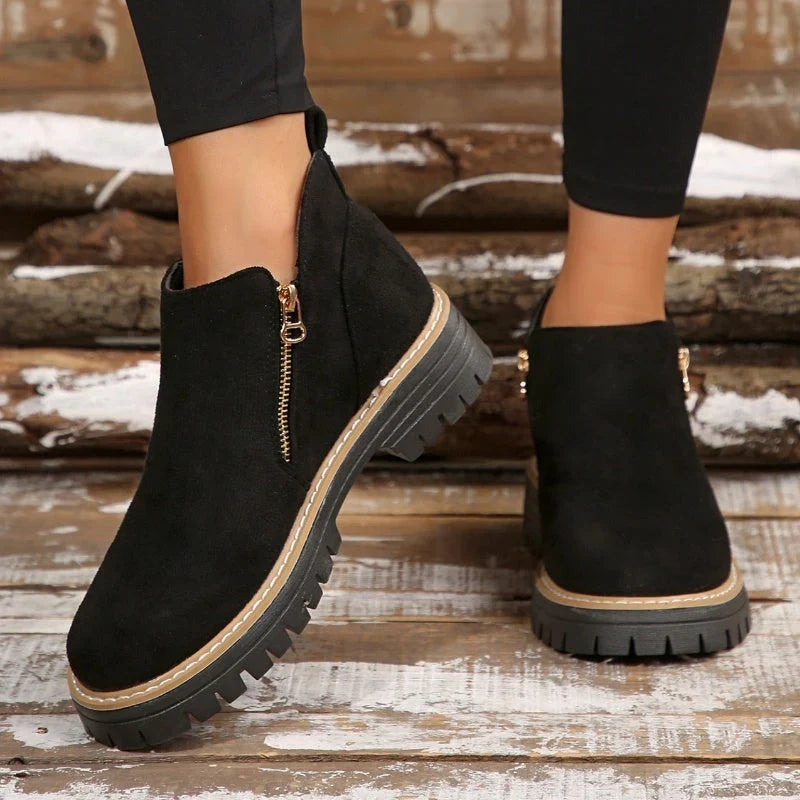 Audrey | Easy Zip Ankle Boots