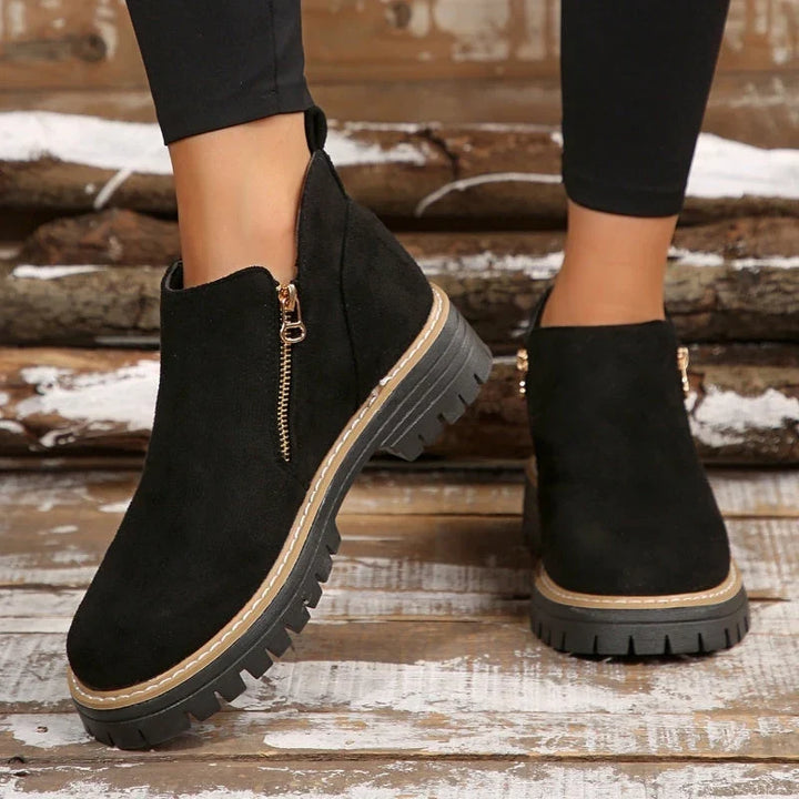 Audrey | Easy Zip Ankle Boots