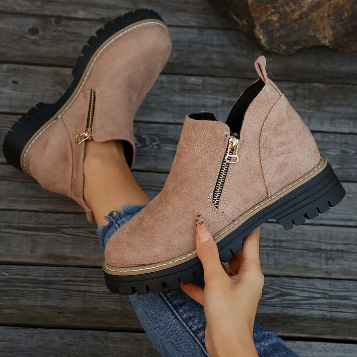 Audrey | Easy Zip Ankle Boots