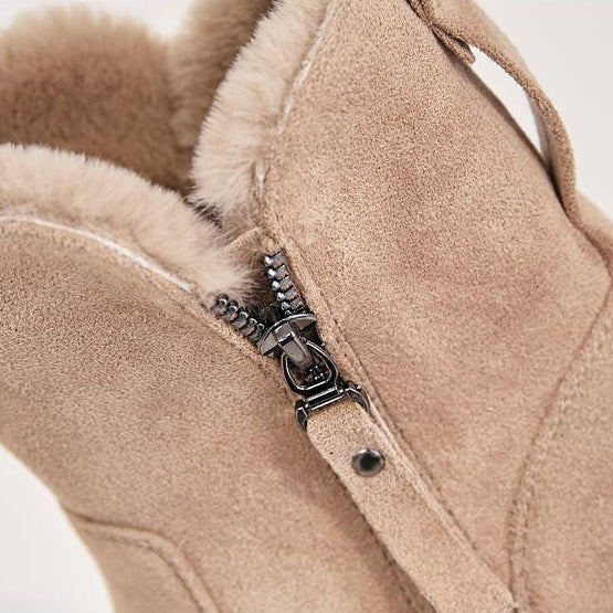 Brown Boots For Women | Warm Lined Winter Orthopedic
