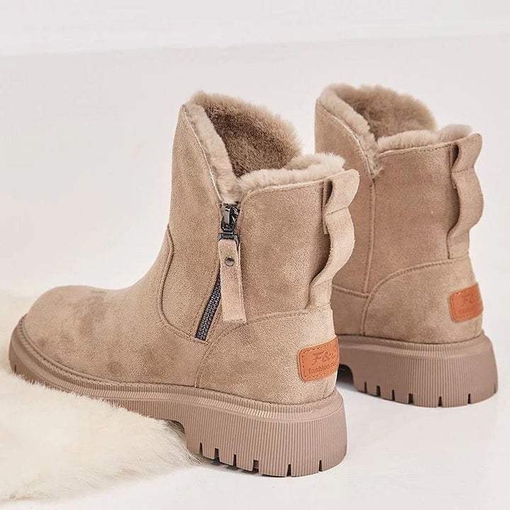 Brown Boots For Women | Warm Lined Winter Orthopedic