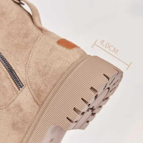 Brown Boots For Women | Warm Lined Winter Orthopedic