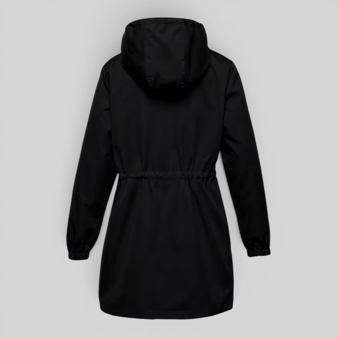 Selina | Women’s Lightweight Hooded Rain Jacket with Adjustable Waist