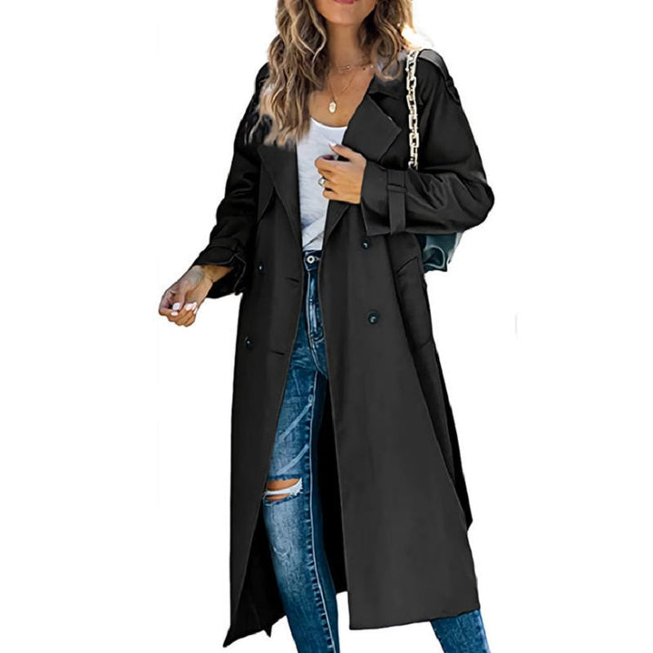 Margaret | Elegant Long Trench Coat